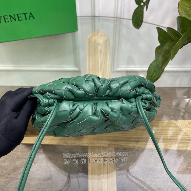 Bottega veneta高端女包 98061 寶緹嘉升級版小號編織雲朵包 BV經典款純手工編織羔羊皮女包  gxz1162